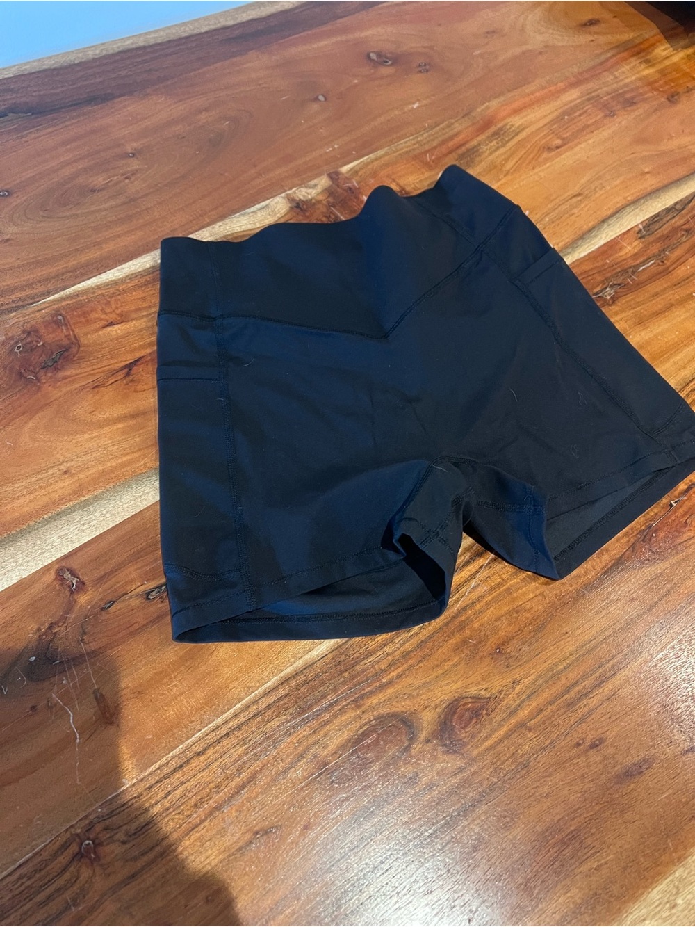 HALARA High-Rise Black Bike Shorts